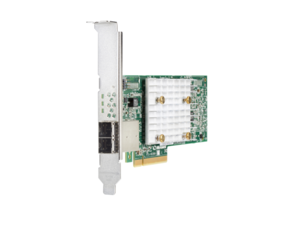 HPE Smart Array E208e-p SR Gen10 (8 External Lanes/No Cache) 12G SAS PCIe Plug-in Controller - 804398-B21